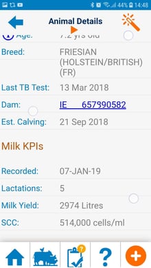 Milk Records on your Phone